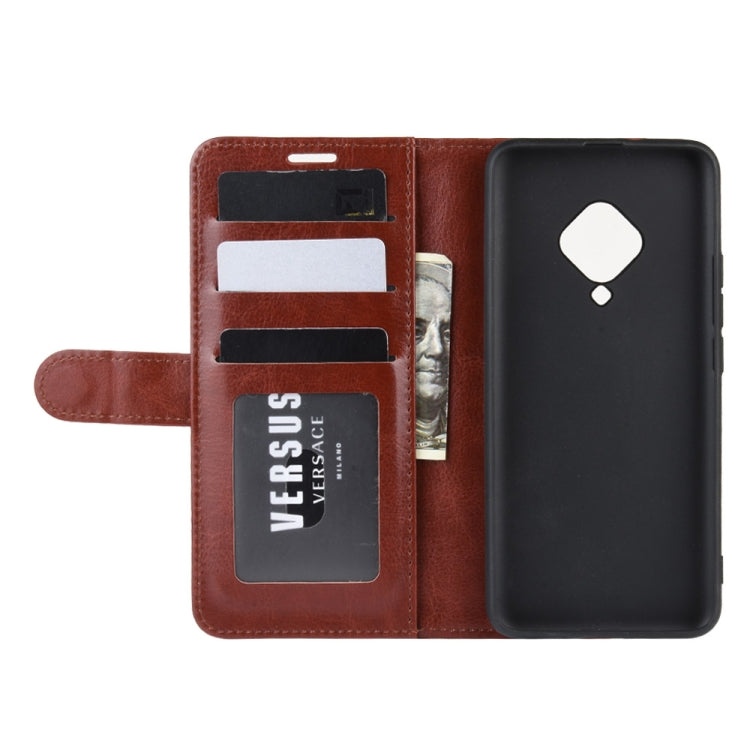 For Vivo S5 R64 Texture Single Horizontal Flip Protective Case with Holder & Card Slots & Wallet& Photo Frame