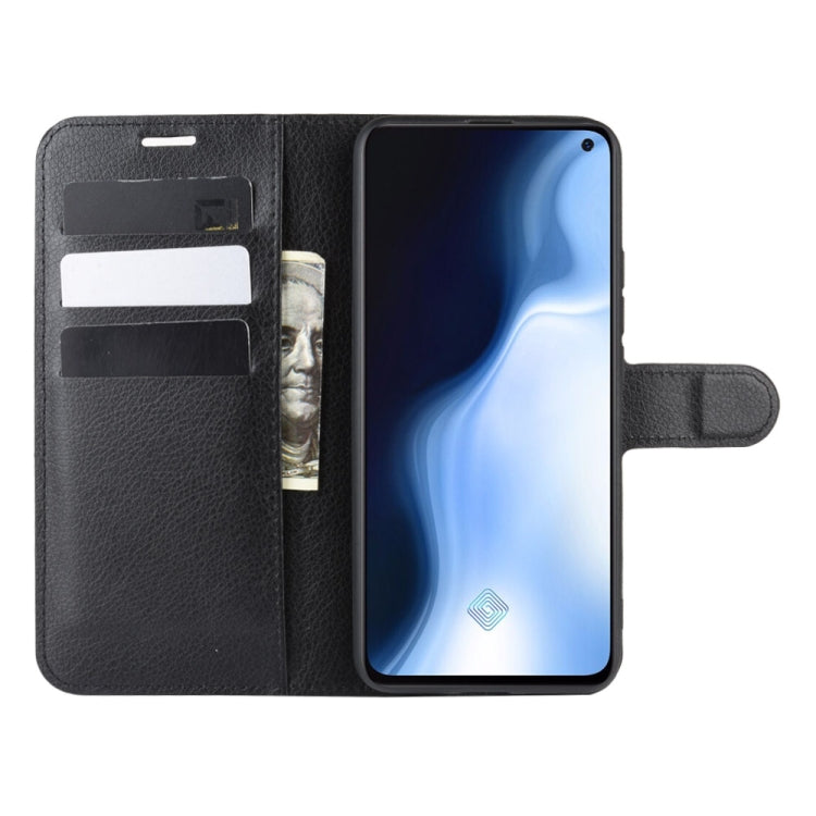 For Vivo S5 Litchi Texture Horizontal Flip Protective Case with Holder & Card Slots & Wallet
