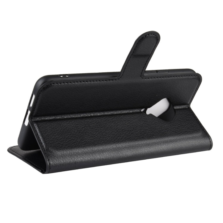 For Vivo S5 Litchi Texture Horizontal Flip Protective Case with Holder & Card Slots & Wallet