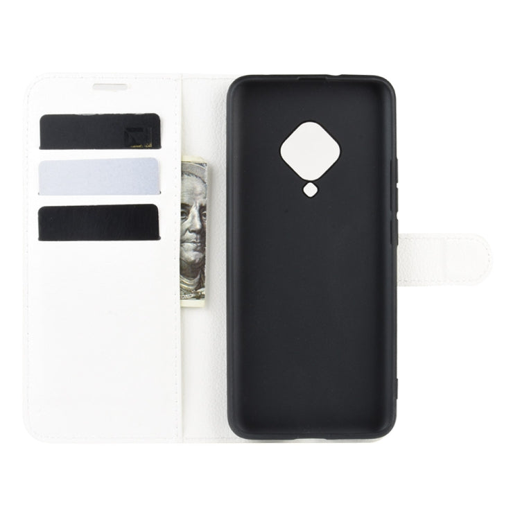 For Vivo S5 Litchi Texture Horizontal Flip Protective Case with Holder & Card Slots & Wallet
