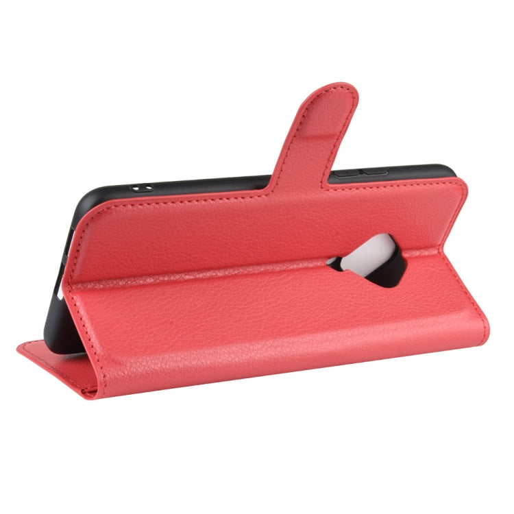 For Vivo S5 Litchi Texture Horizontal Flip Protective Case with Holder & Card Slots & Wallet