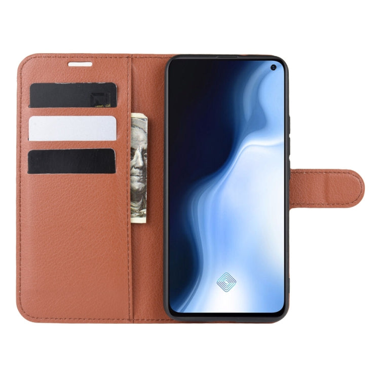 For Vivo S5 Litchi Texture Horizontal Flip Protective Case with Holder & Card Slots & Wallet