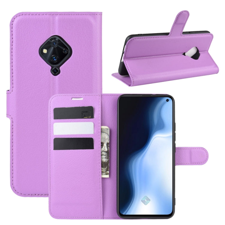 For Vivo S5 Litchi Texture Horizontal Flip Protective Case with Holder & Card Slots & Wallet