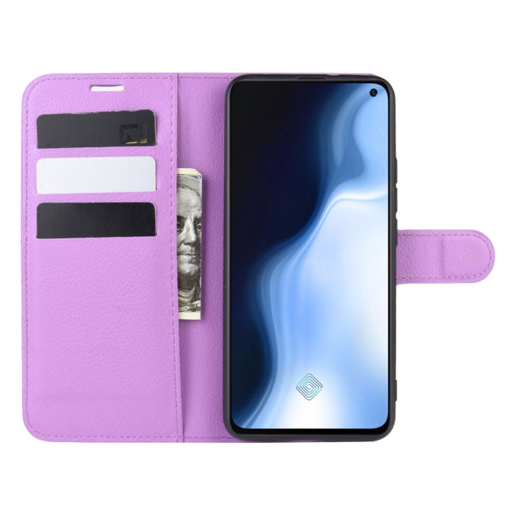For Vivo S5 Litchi Texture Horizontal Flip Protective Case with Holder & Card Slots & Wallet