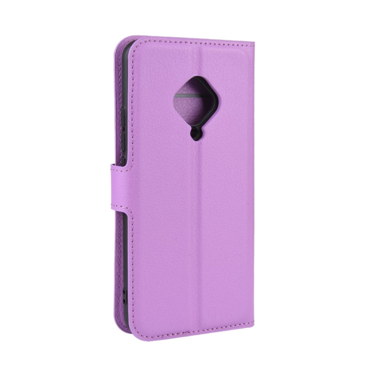For Vivo S5 Litchi Texture Horizontal Flip Protective Case with Holder & Card Slots & Wallet