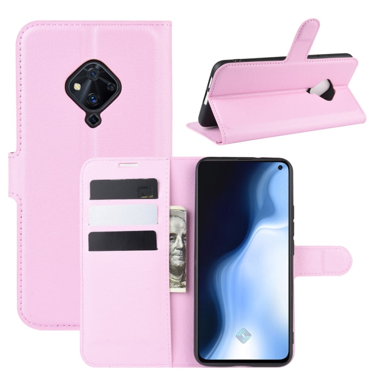 For Vivo S5 Litchi Texture Horizontal Flip Protective Case with Holder & Card Slots & Wallet