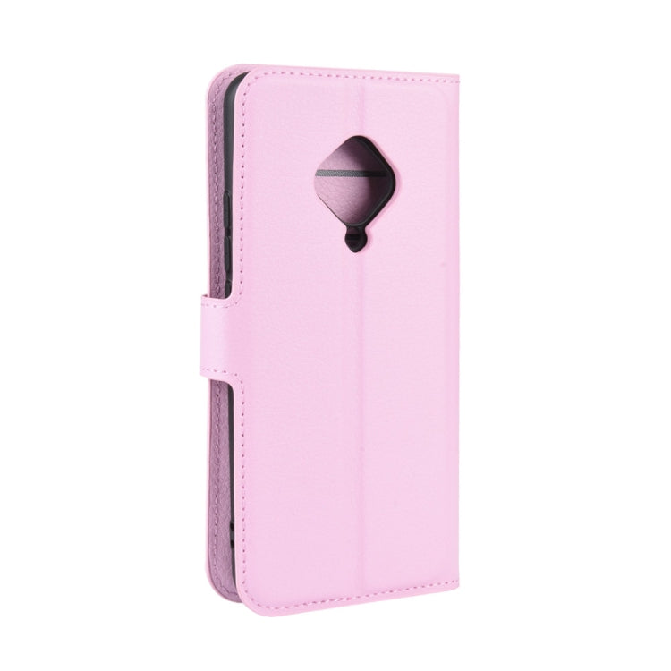 For Vivo S5 Litchi Texture Horizontal Flip Protective Case with Holder & Card Slots & Wallet