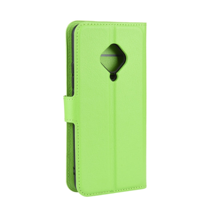 For Vivo S5 Litchi Texture Horizontal Flip Protective Case with Holder & Card Slots & Wallet