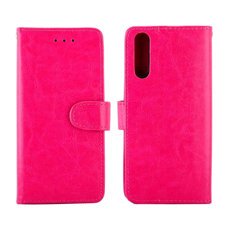 Huawei Enjoy 10S Crazy Horse Texture Leather Horizontal Flip Protective Case with Holder & Card Slots & Wallet & Photo Frame