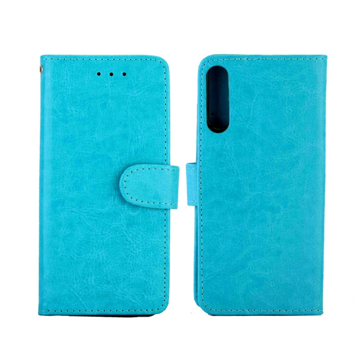 Huawei Enjoy 10S Crazy Horse Texture Leather Horizontal Flip Protective Case with Holder & Card Slots & Wallet & Photo Frame