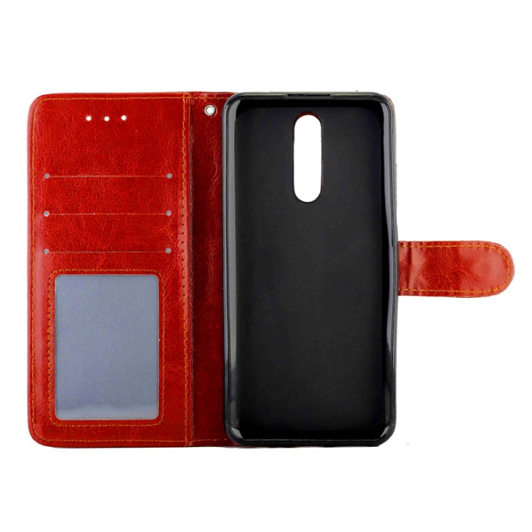 For Xiaomi Redmi 8/Redmi 8A Crazy Horse Texture Leather Horizontal Flip Protective Case with Holder & Card Slots & Wallet & Photo Frame