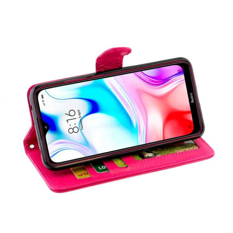 For Xiaomi Redmi 8/Redmi 8A Crazy Horse Texture Leather Horizontal Flip Protective Case with Holder & Card Slots & Wallet & Photo Frame