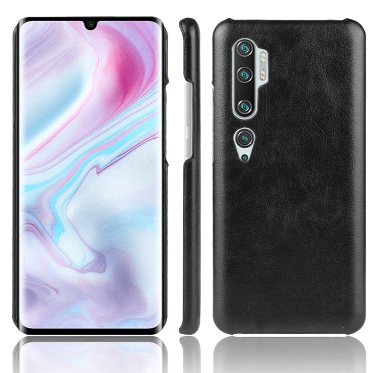 For Xiaomi Mi Note 10/ Note10 Pro/CC9 Pro Shockproof Litchi Texture PC + PU Case