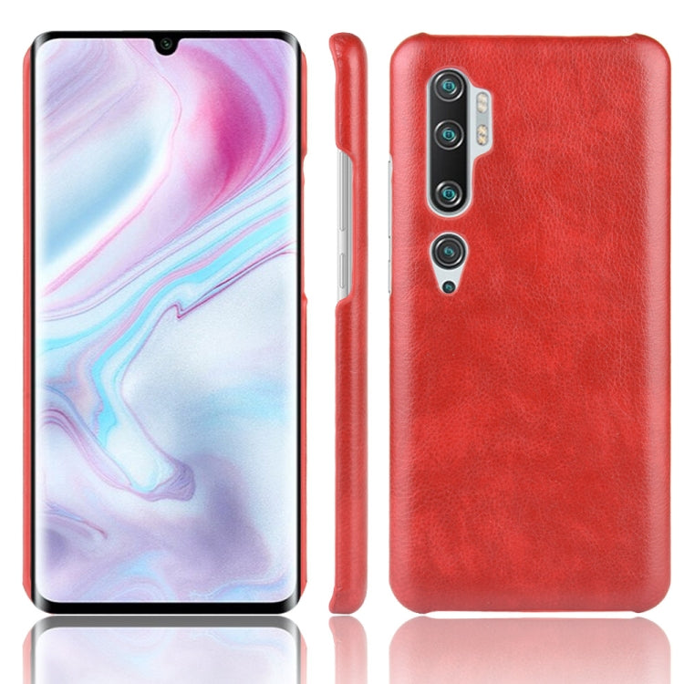 For Xiaomi Mi Note 10/ Note10 Pro/CC9 Pro Shockproof Litchi Texture PC + PU Case