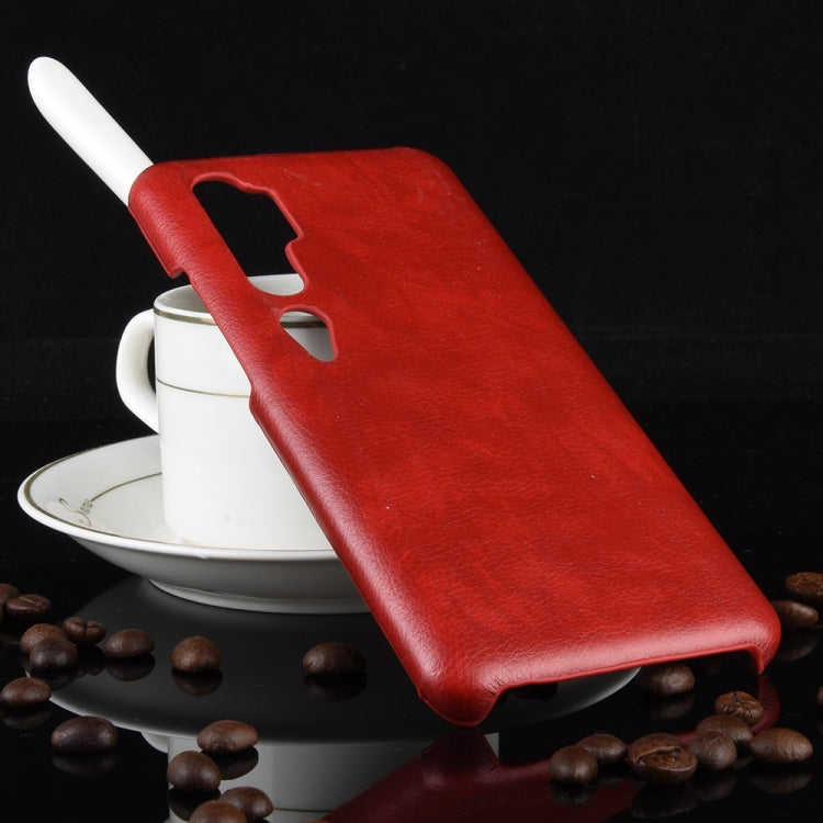 For Xiaomi Mi Note 10/ Note10 Pro/CC9 Pro Shockproof Litchi Texture PC + PU Case