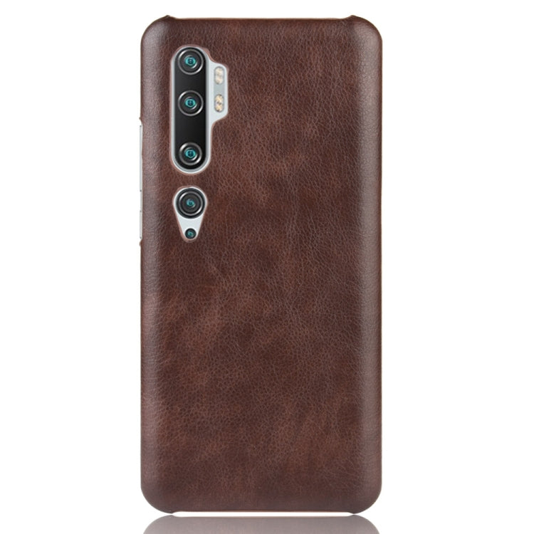 For Xiaomi Mi Note 10/ Note10 Pro/CC9 Pro Shockproof Litchi Texture PC + PU Case