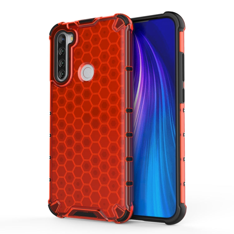 For Xiaomi Redmi Note 8T Shockproof Honeycomb PC + TPU Case