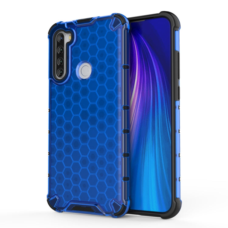For Xiaomi Redmi Note 8T Shockproof Honeycomb PC + TPU Case