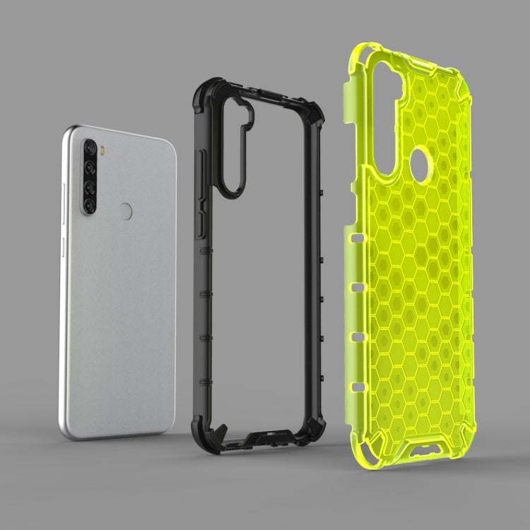 For Xiaomi Redmi Note 8T Shockproof Honeycomb PC + TPU Case