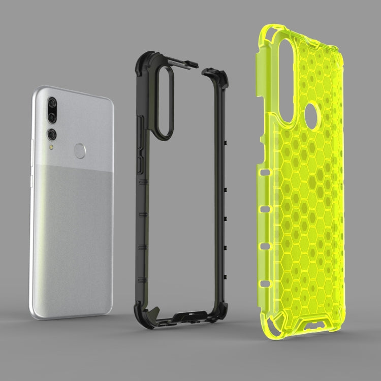 For Huawei Y9 Prime (2019) Shockproof Honeycomb PC + TPU Case