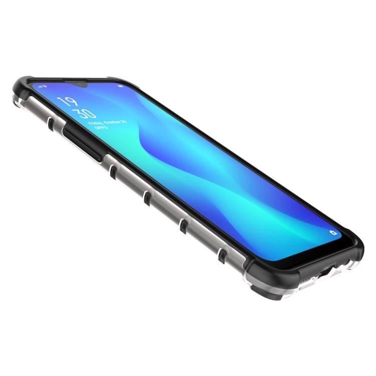 For Oppo A1k Shockproof Honeycomb PC + TPU Case