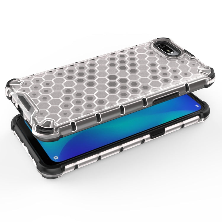 For Oppo A1k Shockproof Honeycomb PC + TPU Case