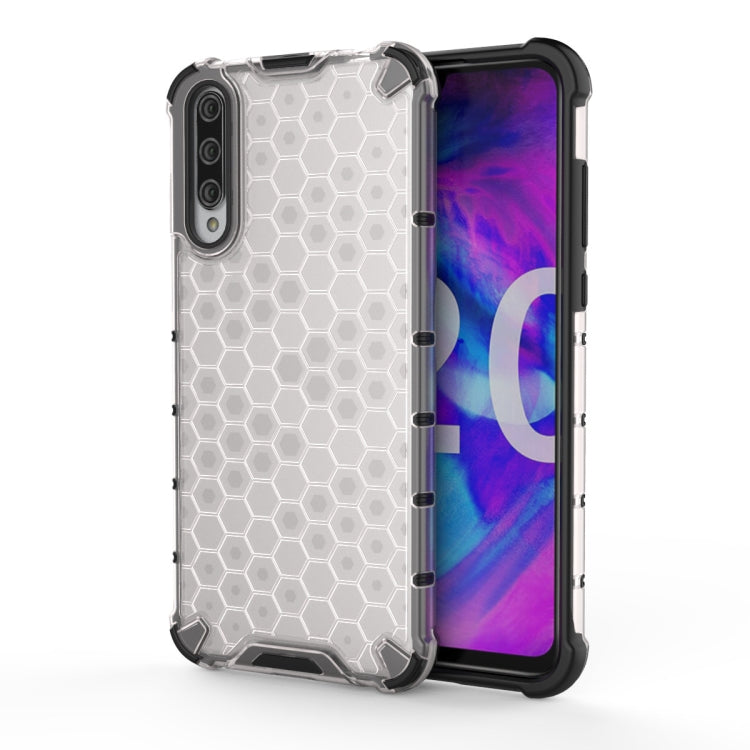 For Huawei Honor 20 Lite Shockproof Honeycomb PC + TPU Case