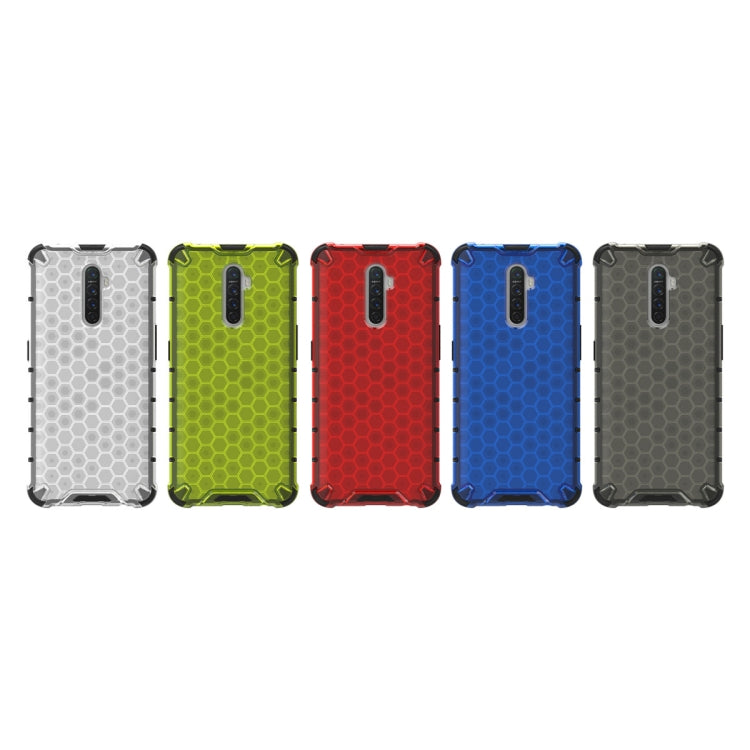 For OPPO Realme X2 Pro Shockproof Honeycomb PC + TPU Case