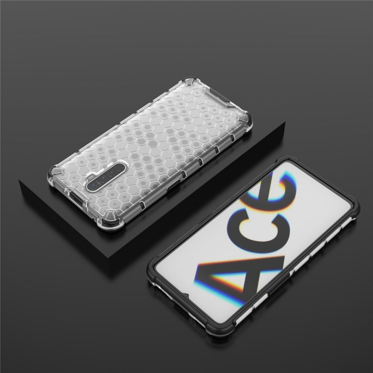 For OPPO Realme X2 Pro Shockproof Honeycomb PC + TPU Case