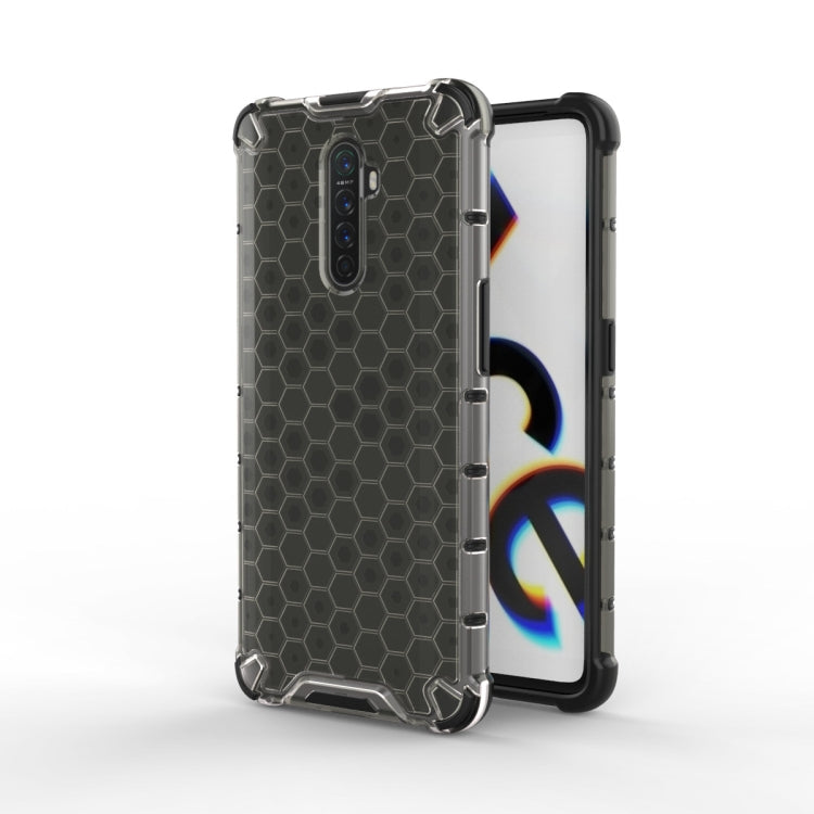 For OPPO Realme X2 Pro Shockproof Honeycomb PC + TPU Case