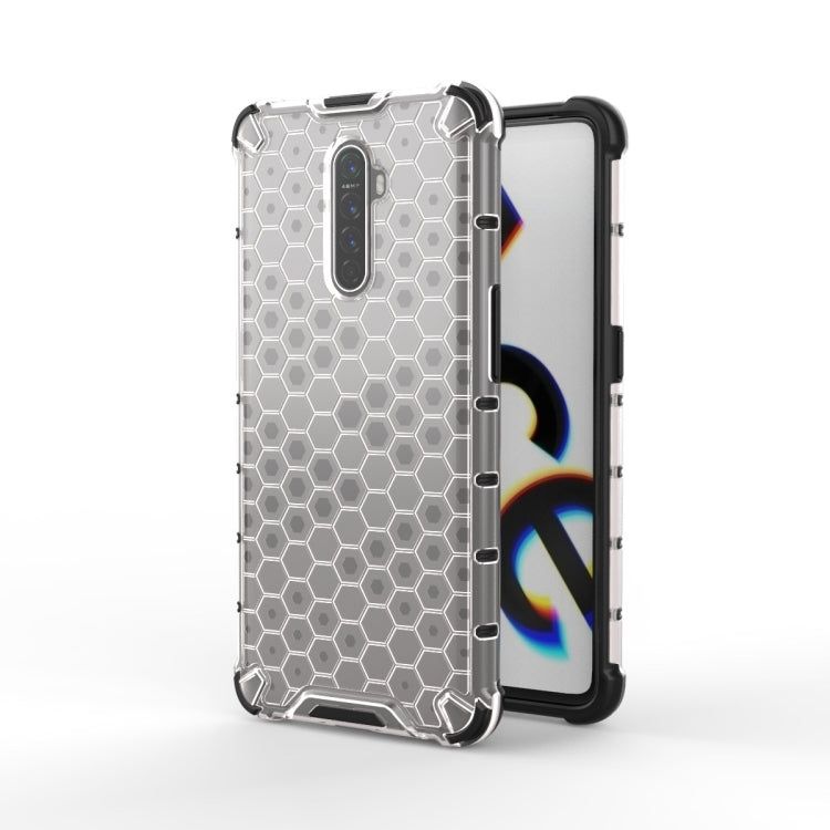 For OPPO Realme X2 Pro Shockproof Honeycomb PC + TPU Case