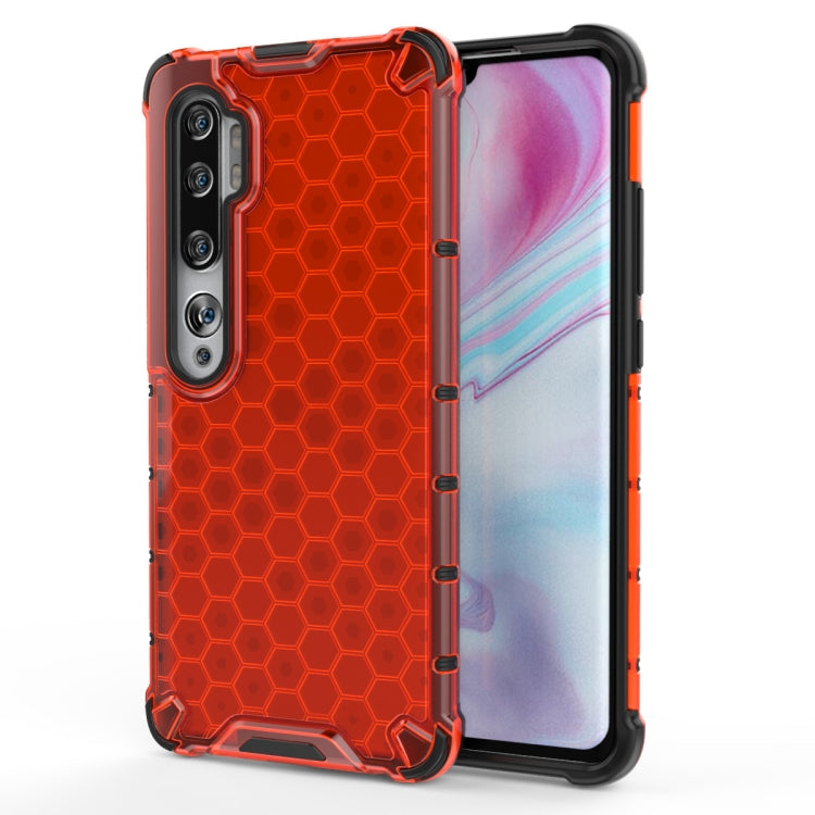 For Xiaomi Mi Note10 Shockproof Honeycomb PC + TPU Case