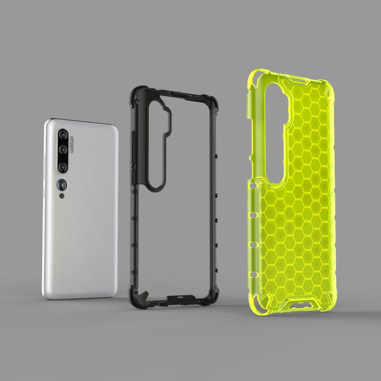 For Xiaomi Mi Note10 Pro Shockproof Honeycomb PC + TPU Case