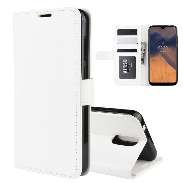 For Nokia 2.3 R64 Texture Single Horizontal Flip Protective Case with Holder & Card Slots & Wallet& Photo Frame