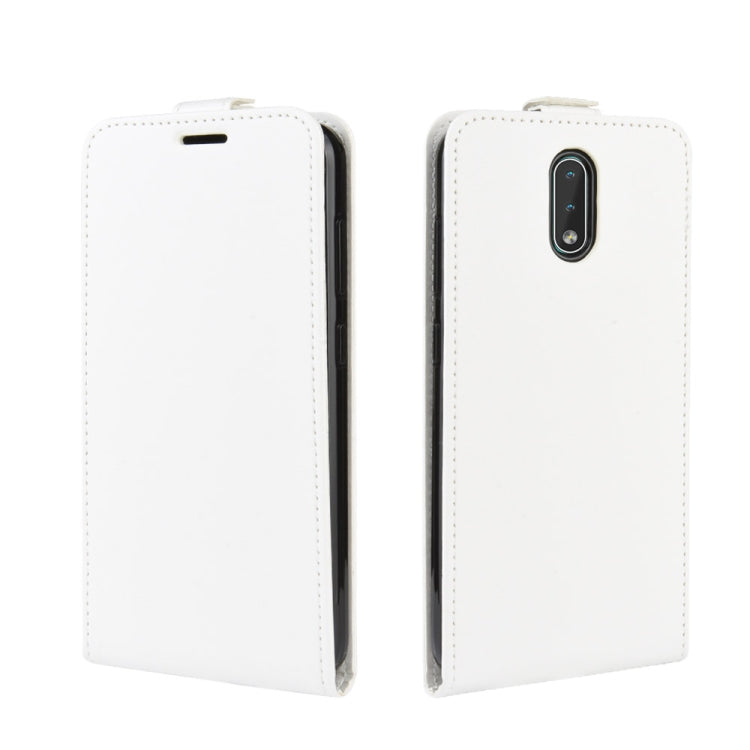 For Nokia 2.3 R64 Texture Single Vertical Flip Leather Protective Case with Card Slots & Photo Frame