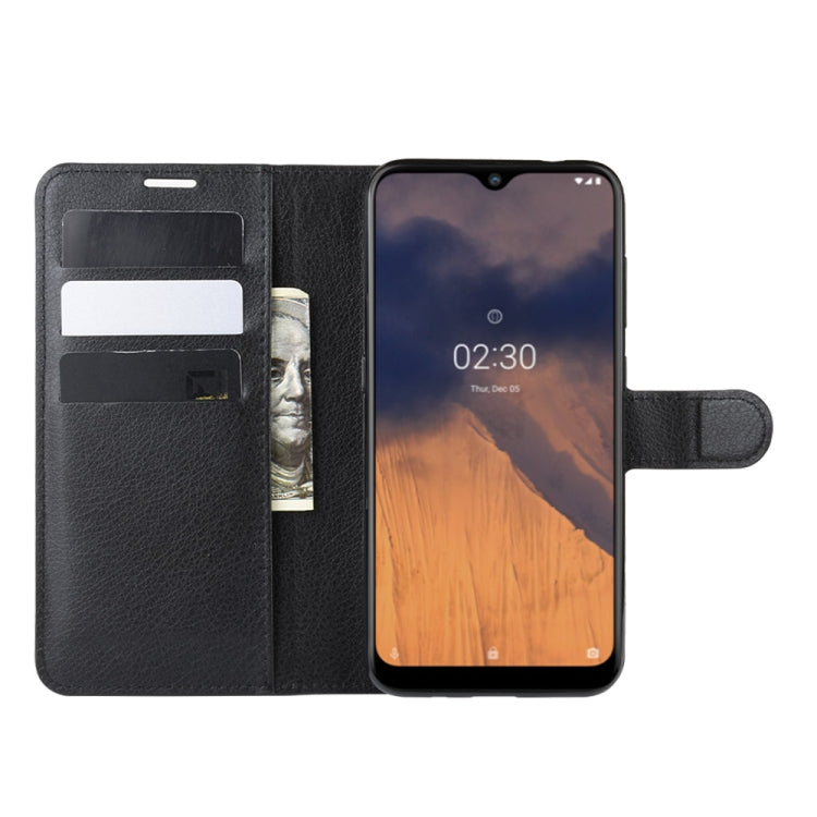 For Nokia 2.3 Litchi Texture Horizontal Flip Protective Case with Holder & Card Slots & Wallet
