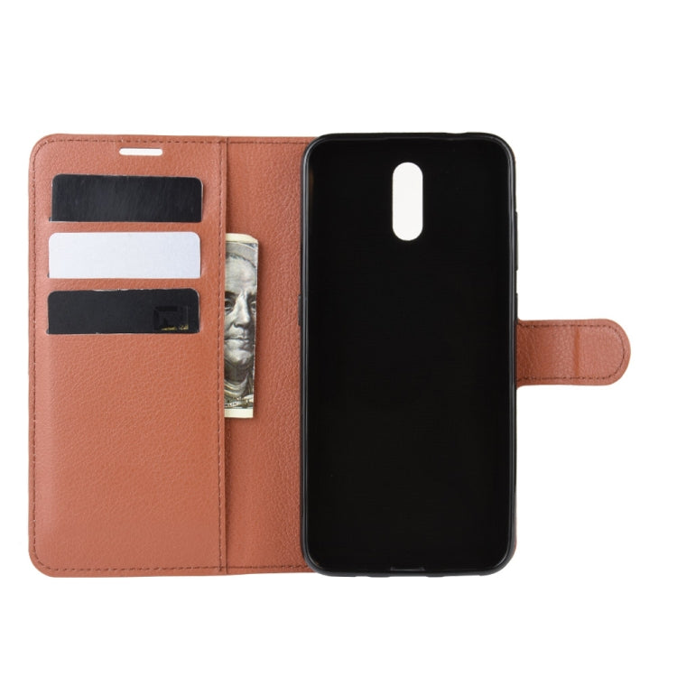 For Nokia 2.3 Litchi Texture Horizontal Flip Protective Case with Holder & Card Slots & Wallet