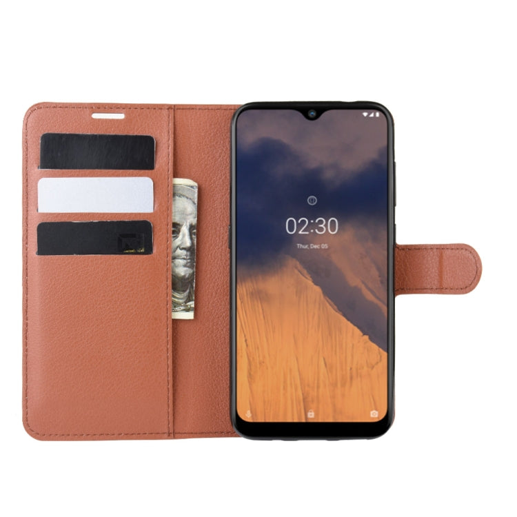 For Nokia 2.3 Litchi Texture Horizontal Flip Protective Case with Holder & Card Slots & Wallet
