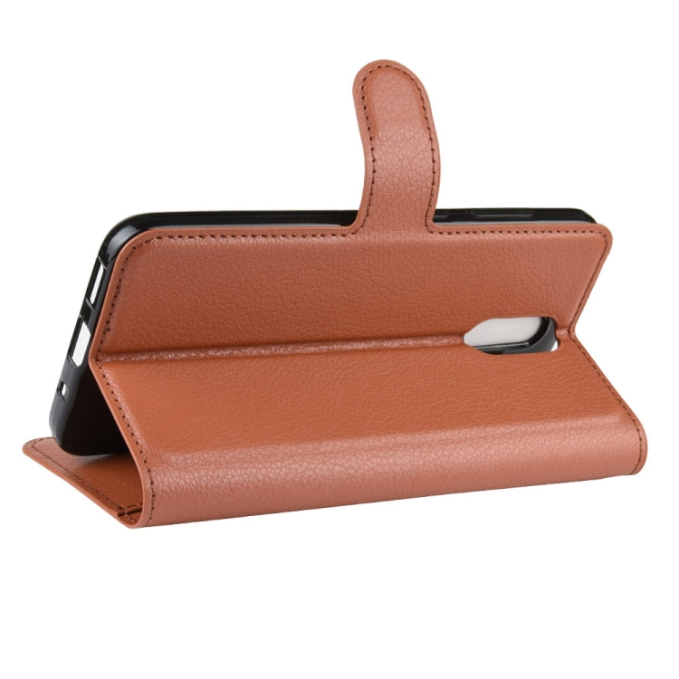 For Nokia 2.3 Litchi Texture Horizontal Flip Protective Case with Holder & Card Slots & Wallet