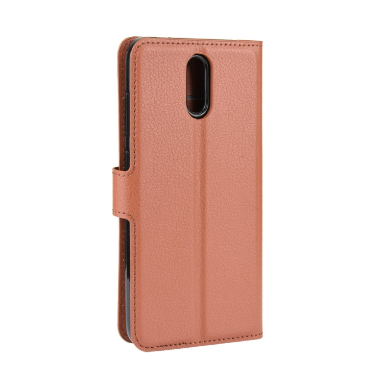 For Nokia 2.3 Litchi Texture Horizontal Flip Protective Case with Holder & Card Slots & Wallet