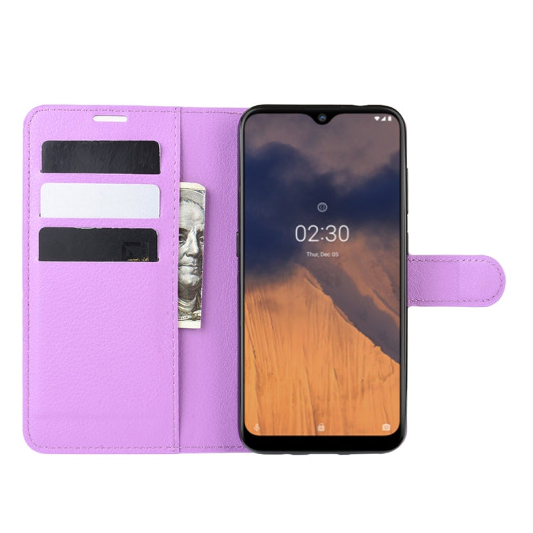 For Nokia 2.3 Litchi Texture Horizontal Flip Protective Case with Holder & Card Slots & Wallet