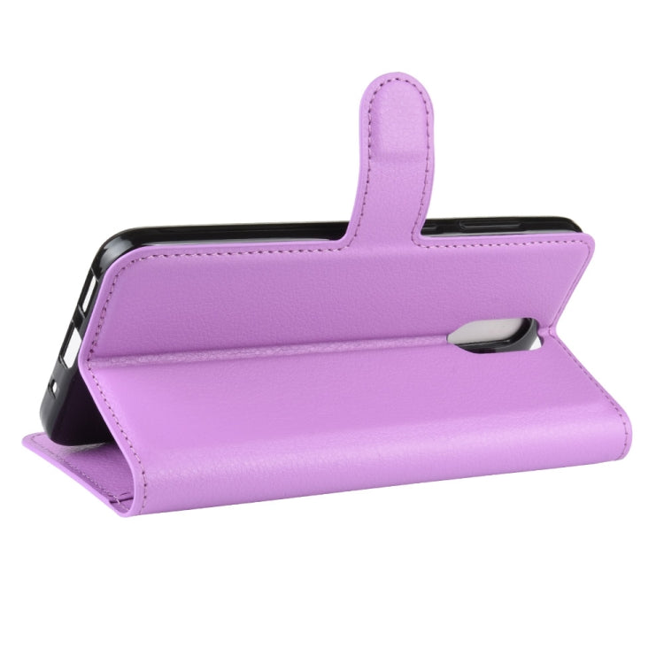 For Nokia 2.3 Litchi Texture Horizontal Flip Protective Case with Holder & Card Slots & Wallet