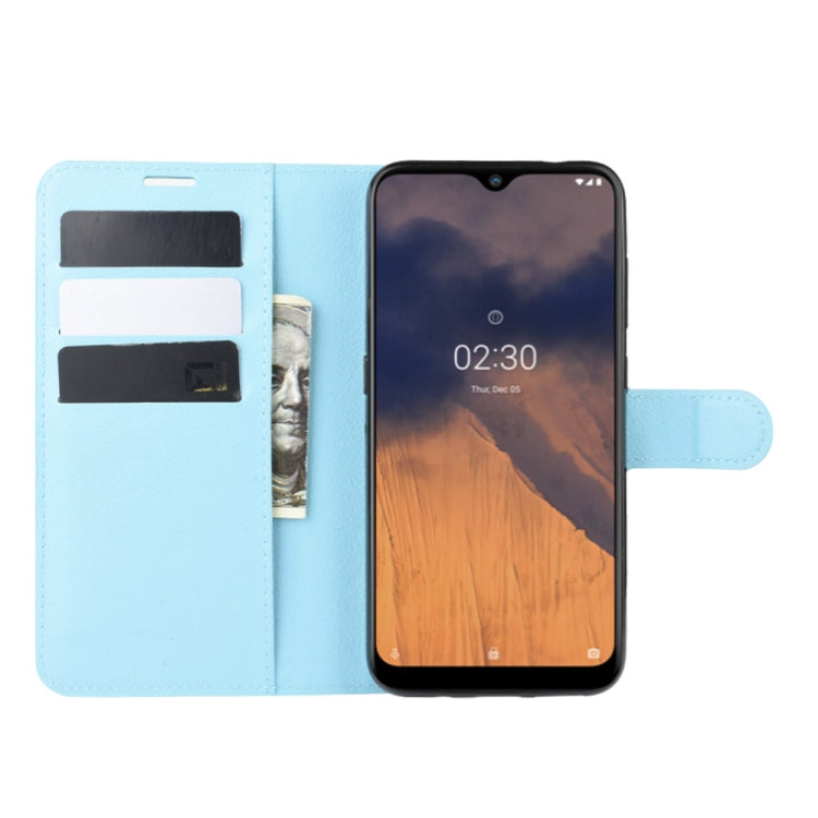 For Nokia 2.3 Litchi Texture Horizontal Flip Protective Case with Holder & Card Slots & Wallet
