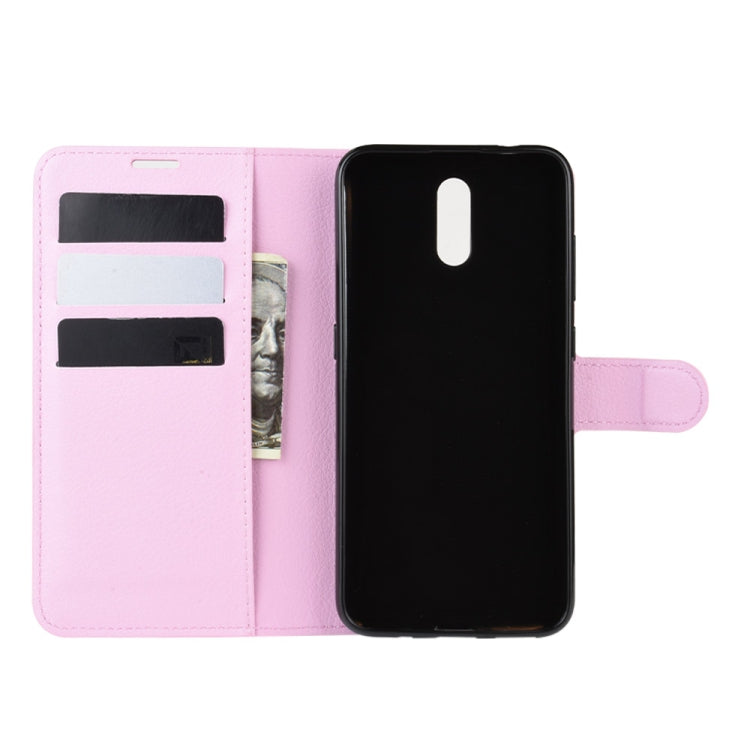 For Nokia 2.3 Litchi Texture Horizontal Flip Protective Case with Holder & Card Slots & Wallet