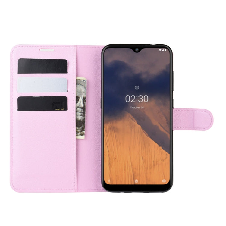 For Nokia 2.3 Litchi Texture Horizontal Flip Protective Case with Holder & Card Slots & Wallet