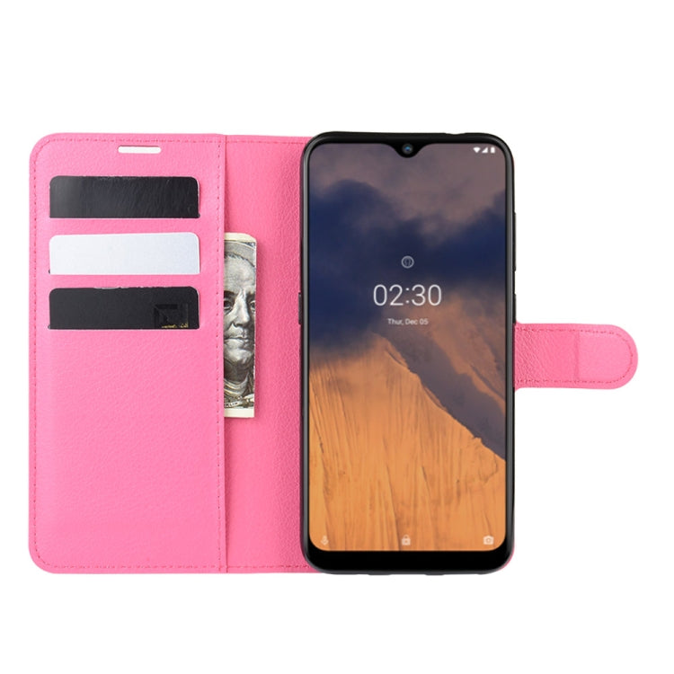 For Nokia 2.3 Litchi Texture Horizontal Flip Protective Case with Holder & Card Slots & Wallet