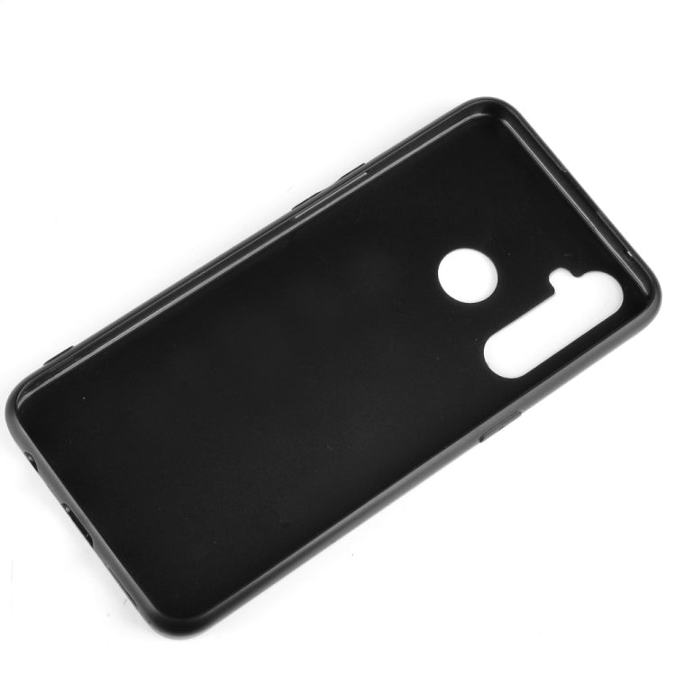 For Oppo Realme 5 Shockproof Sewing Cow Pattern Skin PC + PU + TPU Case