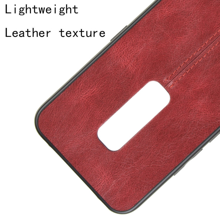 For Vivo V17 Pro Shockproof Sewing Cow Pattern Skin PC + PU + TPU Case