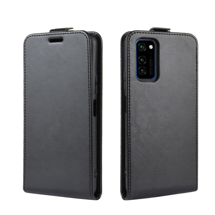 For Huawei Honor V30/V30 Pro R64 Texture Single Vertical Flip Leather Protective Case with Card Slots & Photo Frame