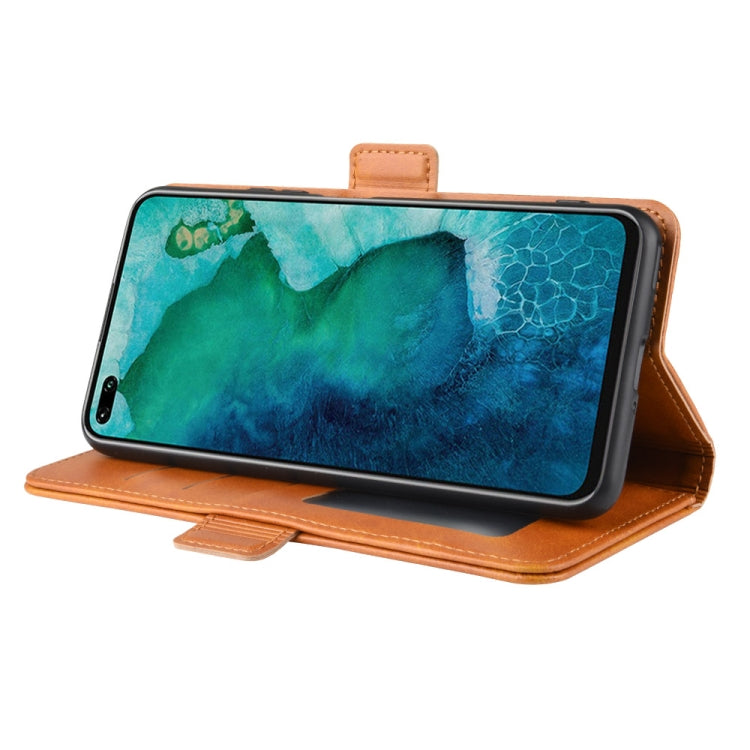 For Huawei Honor V30/V30 Pro Dual-side Magnetic Buckle Horizontal Flip Leather Case with Holder & Card Slots & Wallet